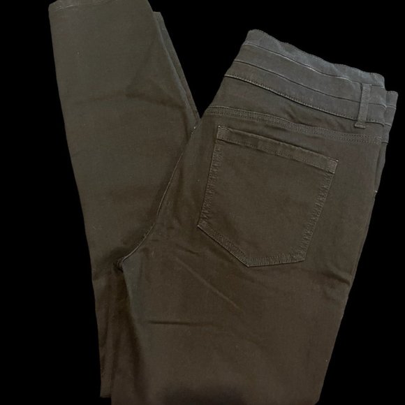 NWT Ann Taylor High Rise "The Skinny Black Jean". SIZE 12 - Picture 5 of 6